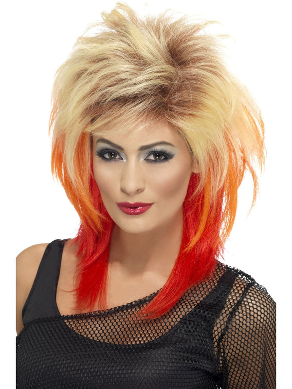 Blonde 80's Mullet Wig